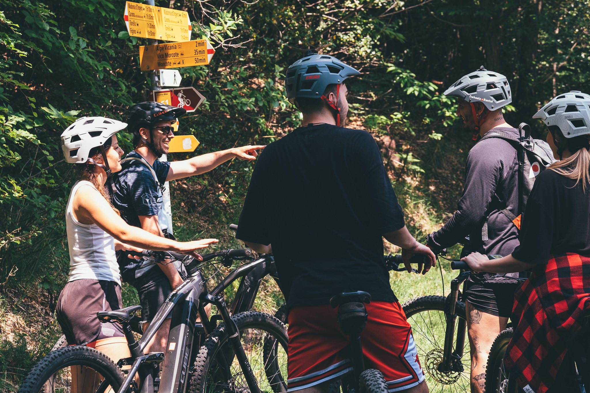 team building gruppo fa team building in mountain bike