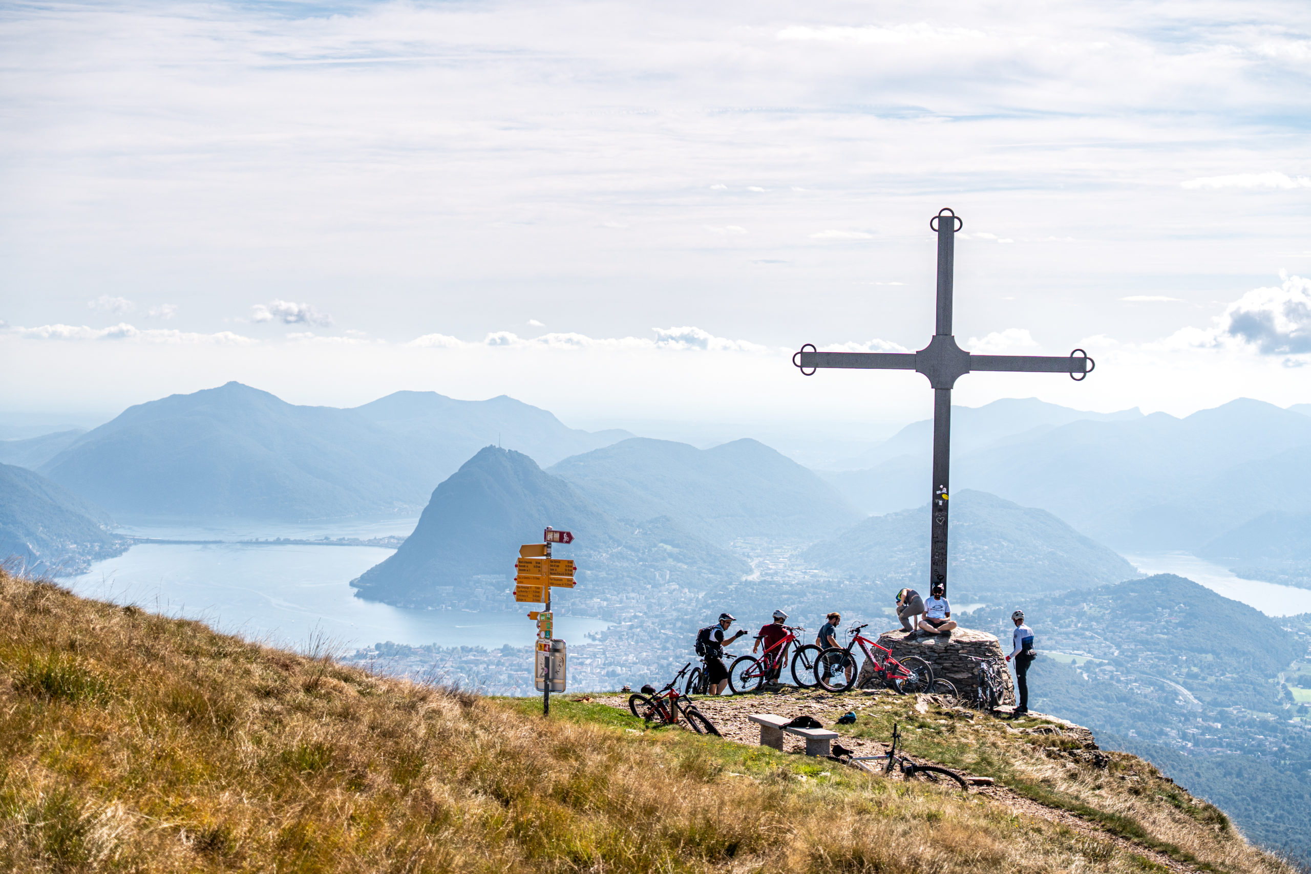 Penisola di Lugano e Alpe Vicania